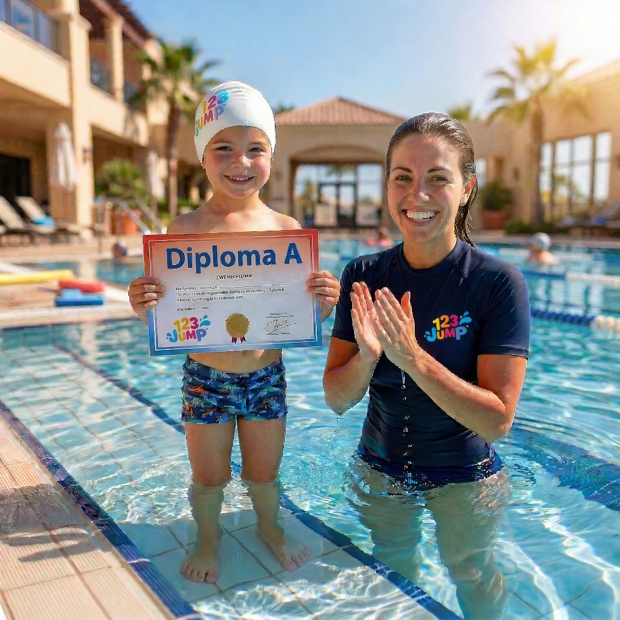 Trots. Zelfvertrouwen. Een echte
sprong vooruit.